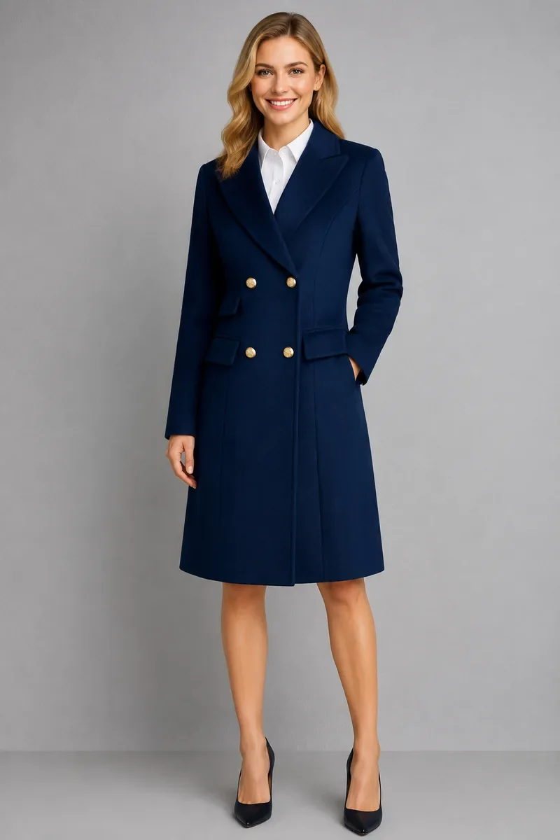 Custom wool overcoat manufacturer GAZO 4