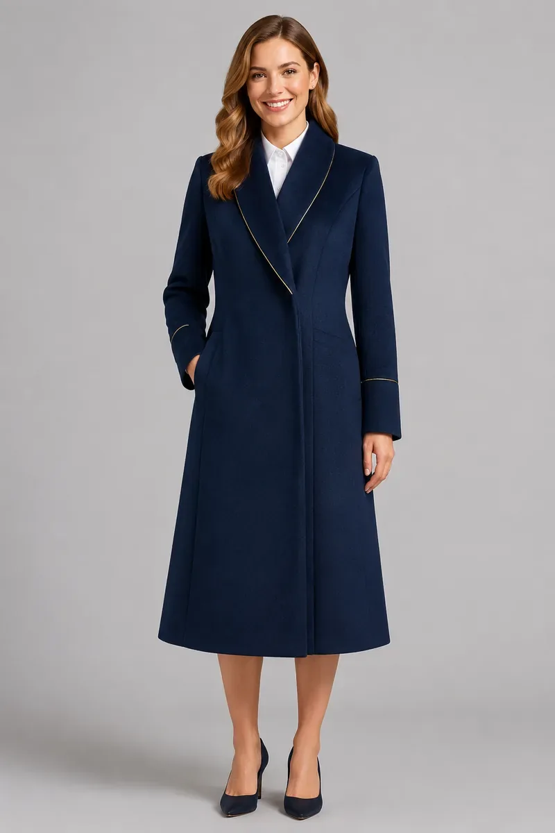 Custom wool overcoat manufacturer GAZO 8