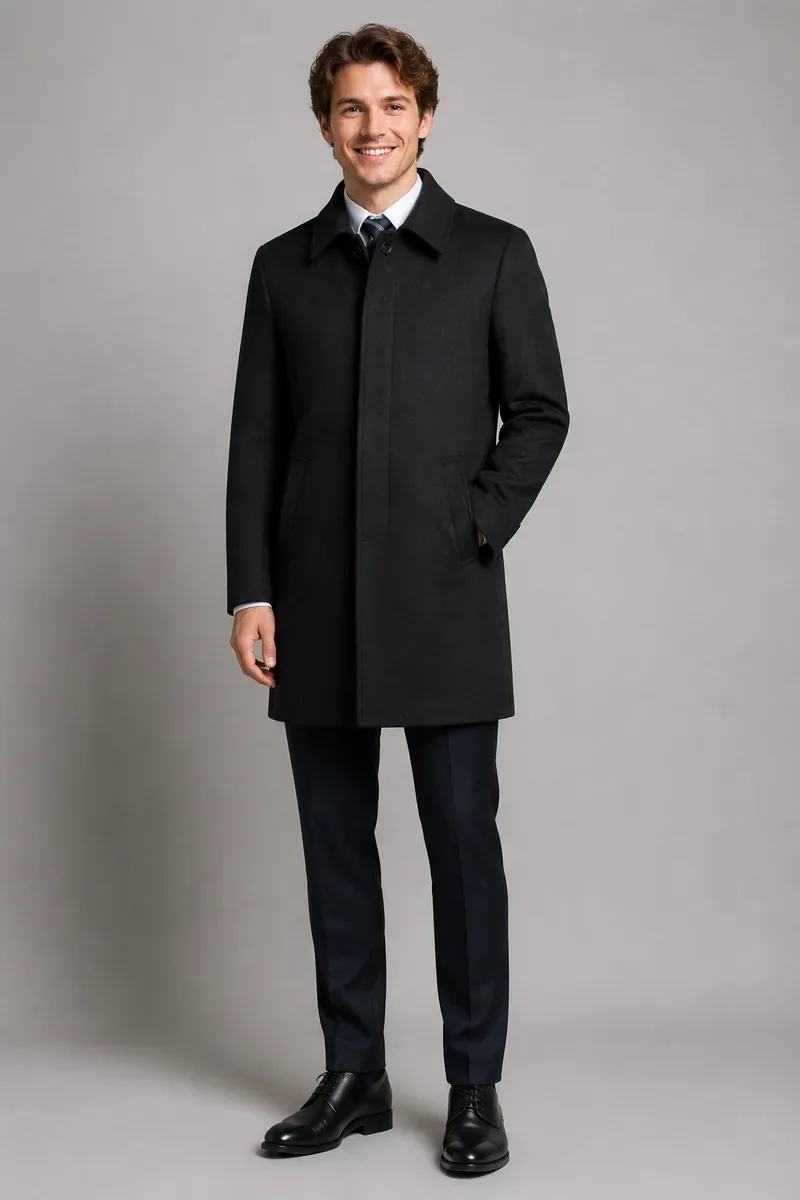 Custom wool overcoat manufacturer GAZO 10