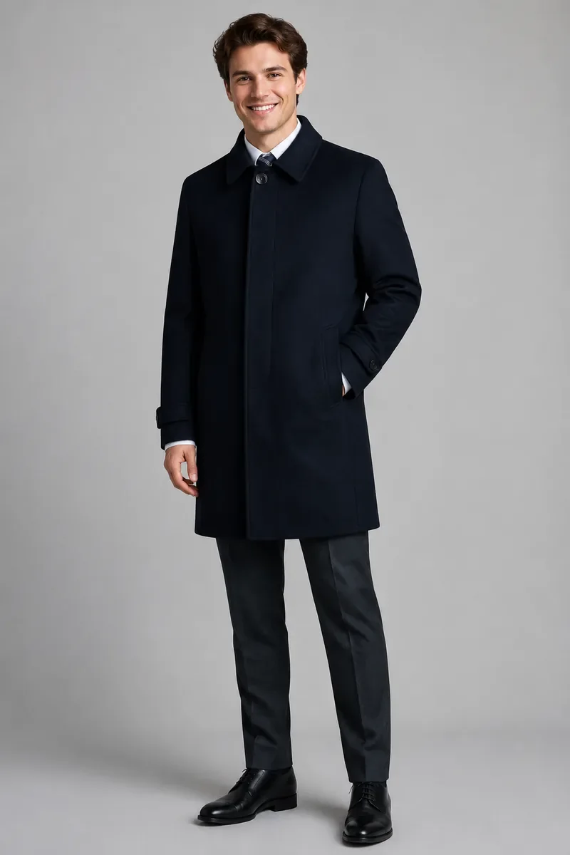 Custom wool overcoat manufacturer GAZO 33