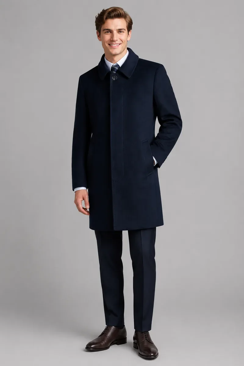 Custom wool overcoat manufacturer GAZO 36