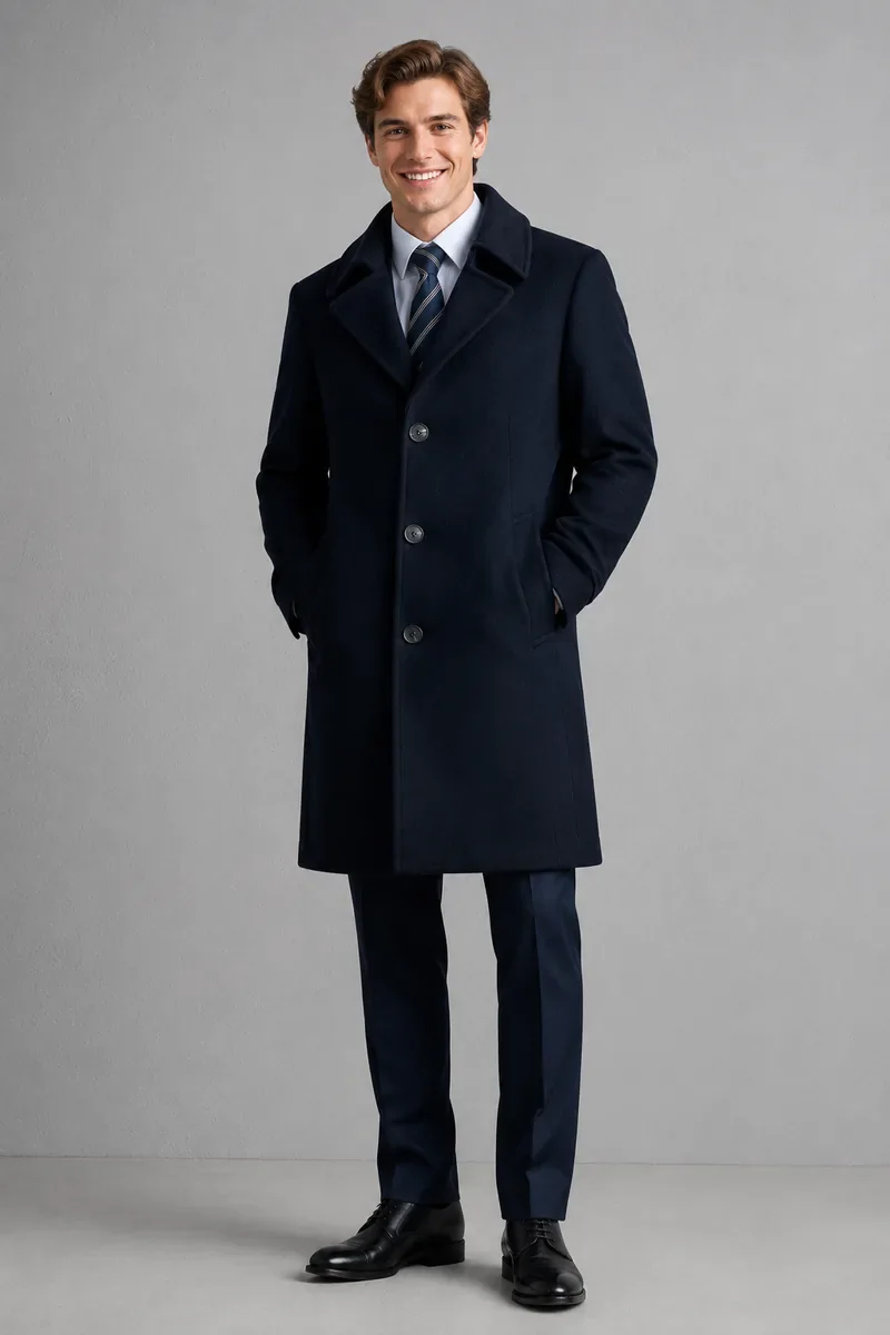 Custom wool overcoat manufacturer GAZO 38