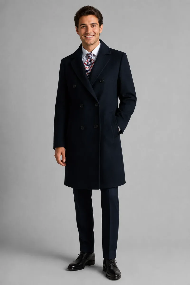 Custom wool overcoat manufacturer GAZO 43