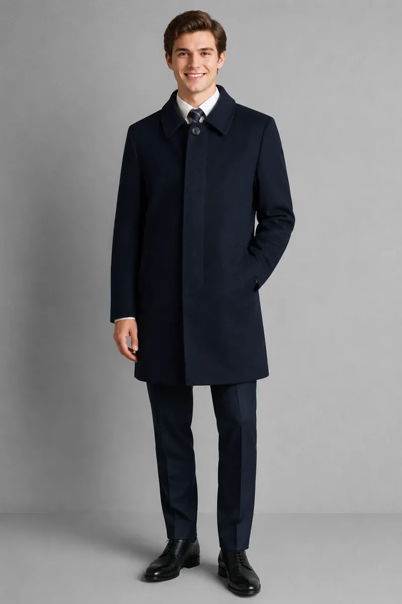 Custom wool overcoat manufacturer GAZO 46