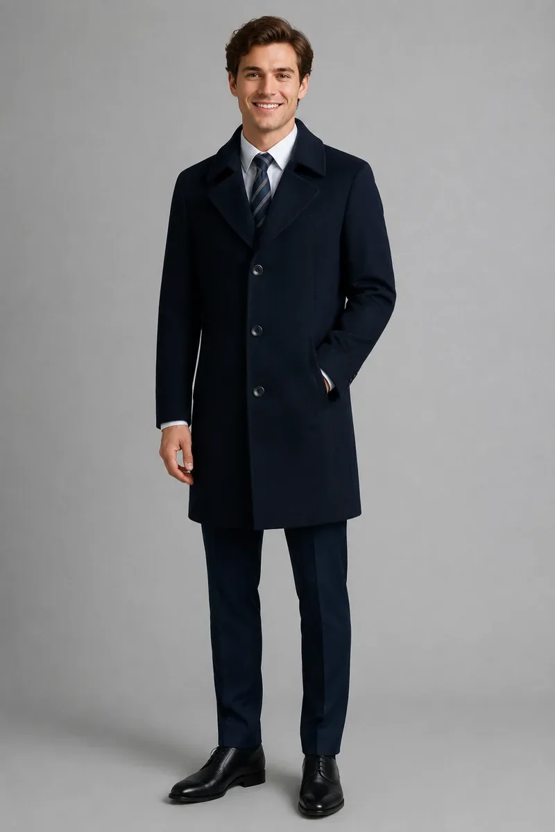 Custom wool overcoat manufacturer GAZO 48