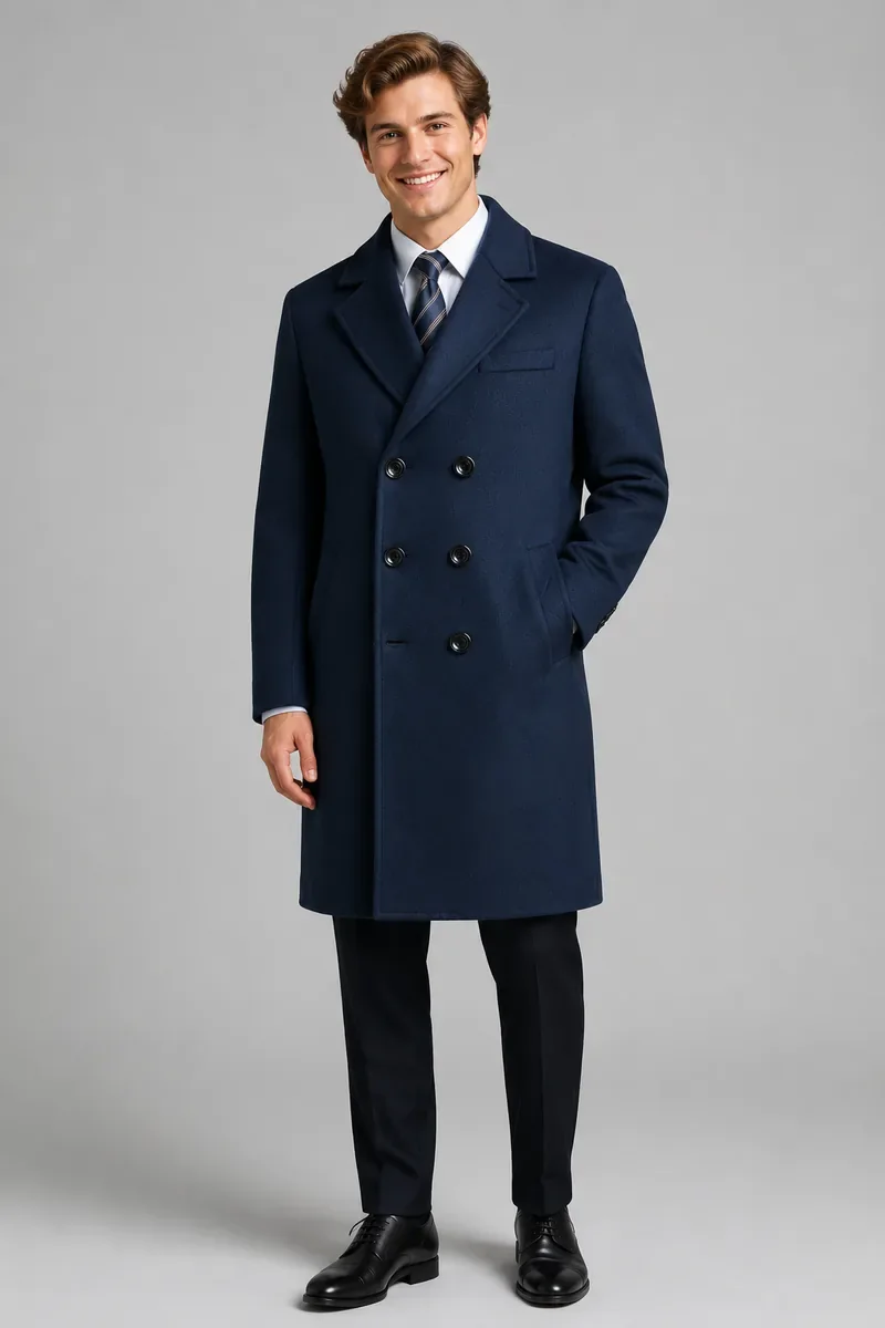 Custom wool overcoat manufacturer GAZO 52